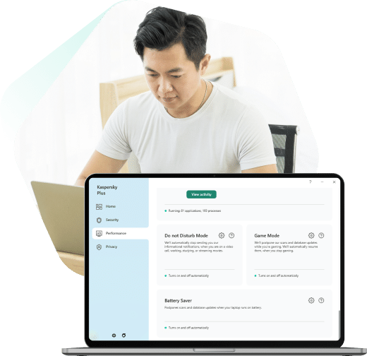 Do not disturb using Kaspersky